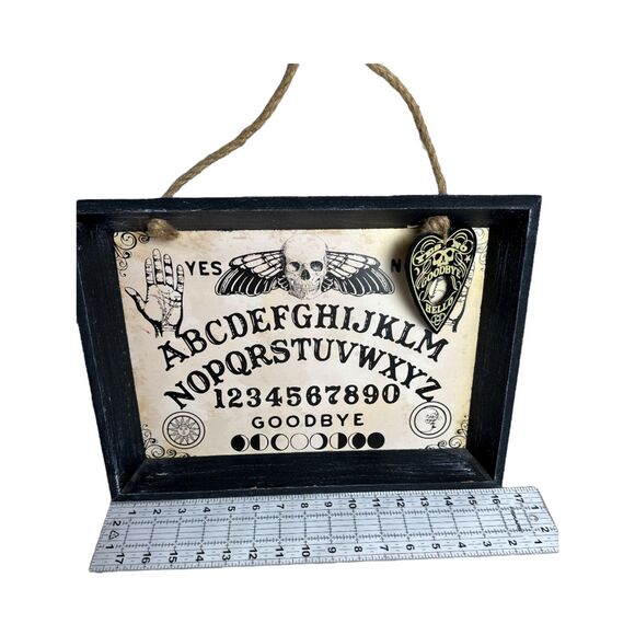 Gothic Spirit Board Wall Art with Planchette Hanging Décor Occult Design - Picture 4 of 4